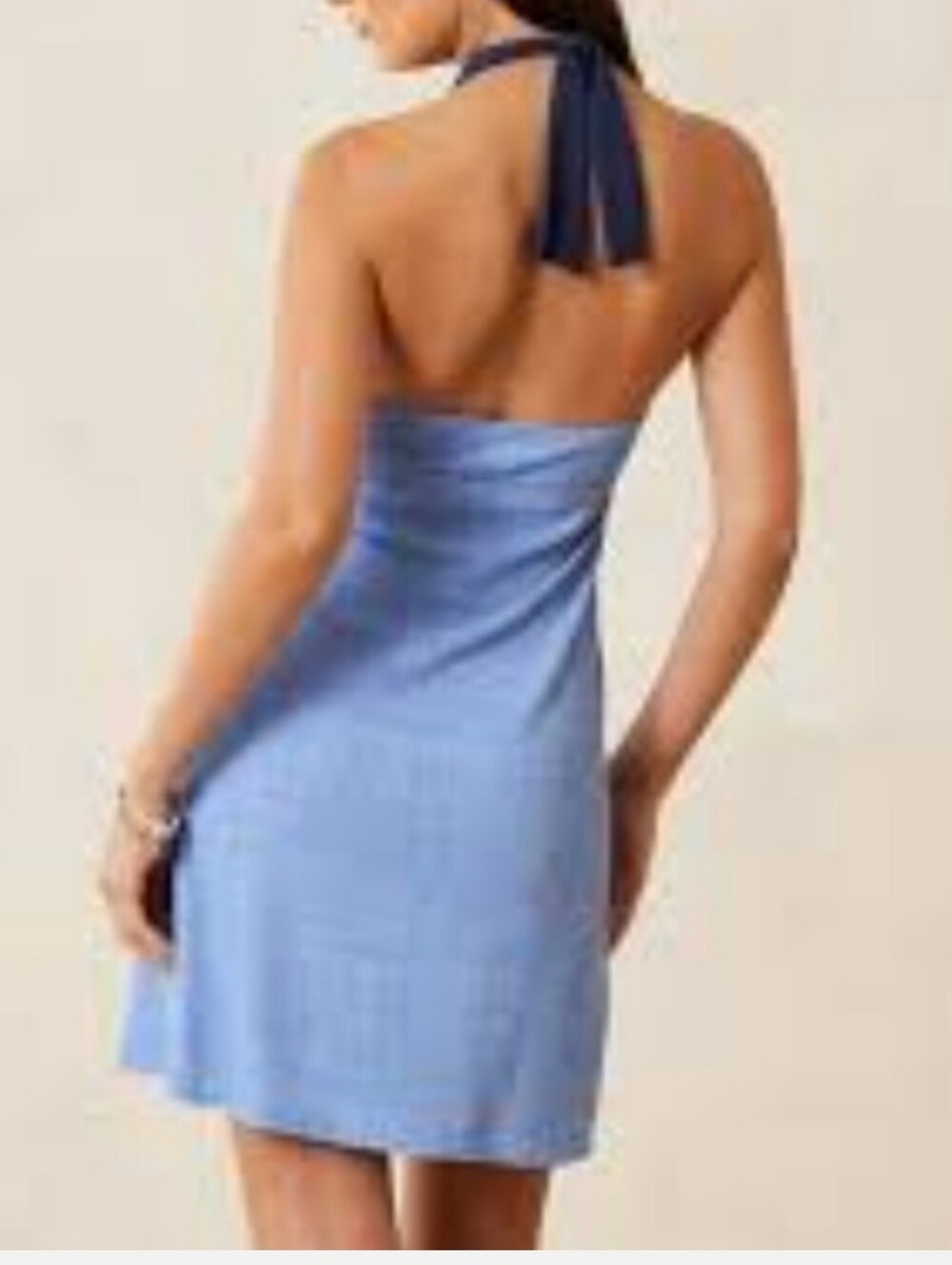 Tommy Bahama Island Cay Blue Halter Swimdress Large Sun Shelter - Picture 2 of 14